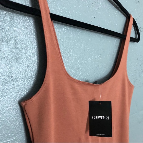 BURNT 🍊RANGE BODY CON DRESS - Picture 3 of 3